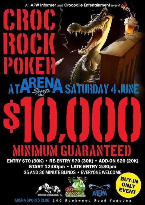 $10,000 Croc Rock Poker